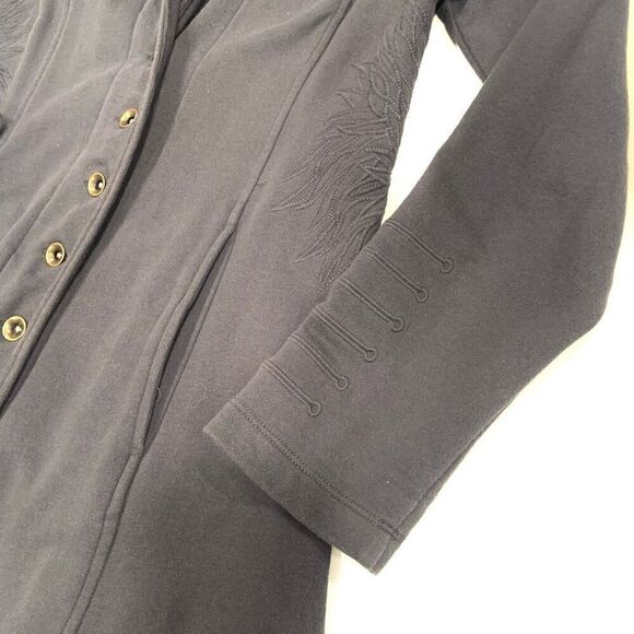 SOFT SURROUNDINGS French Terry Victorian Jacket - Picture 5 of 8